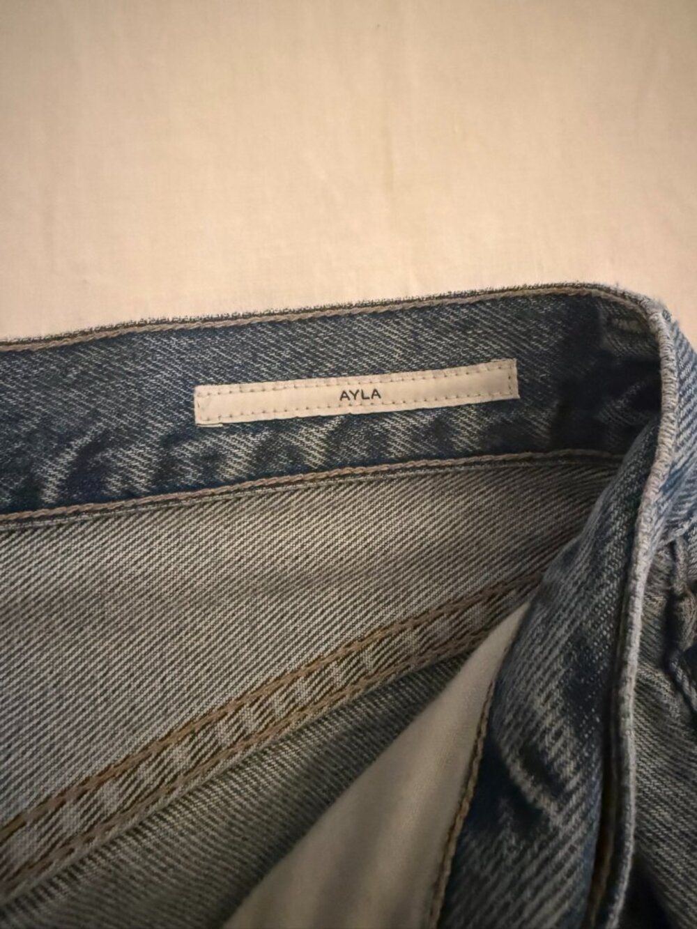 Citizens of Humanity Ayla Jeans Size 25 Light Wash Wide Leg Frayed Hem